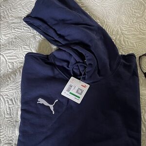 Puma Men's Dark Blue Crewneck Sweater